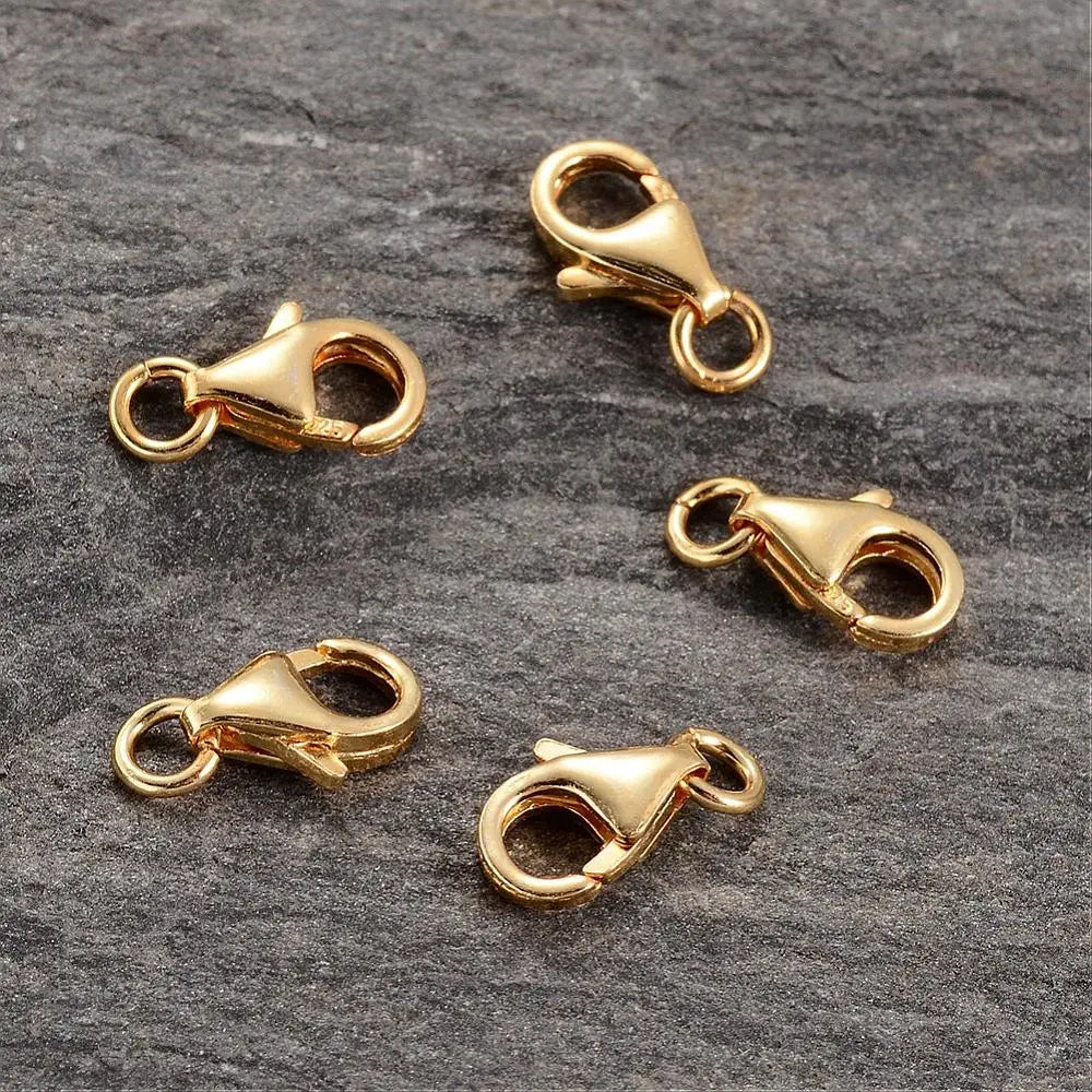 Silver plated 2025 lobster clasps