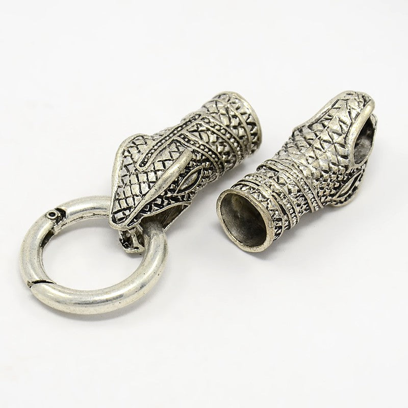 Snake head and tail on sale clasp