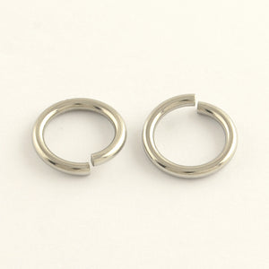 Stainless Steel Jump Rings 10 mm x 1.4 mm