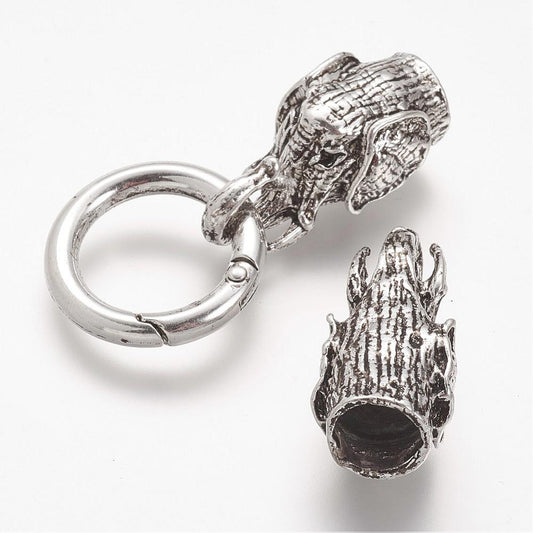 Elephant Head Cord Clasp