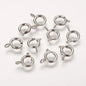 Brass Spring Ring Clasps
