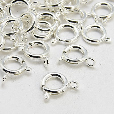 Brass Spring Ring Clasps