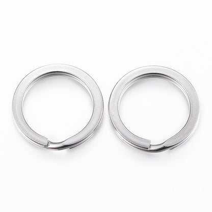 Stainless Steel Flat Key Rings