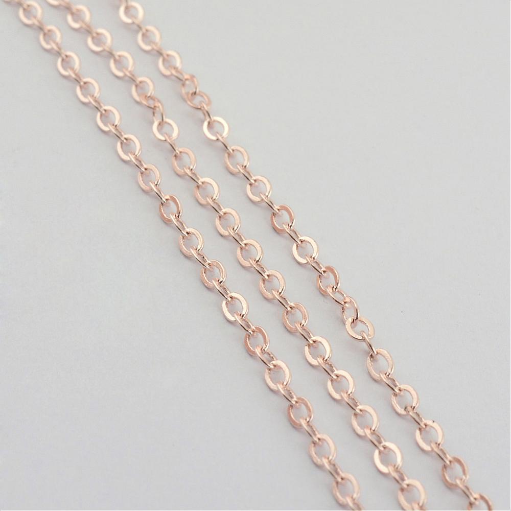 Iron Cross Link Chain - 100 Metre Reel