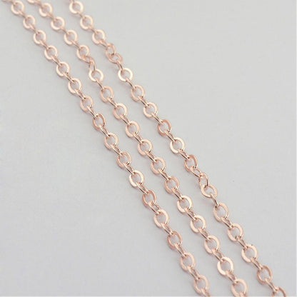 Iron Cross Link Chain - 100 Metre Reel