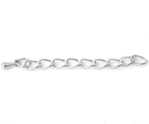 Chain Extender with Teardrop Charm