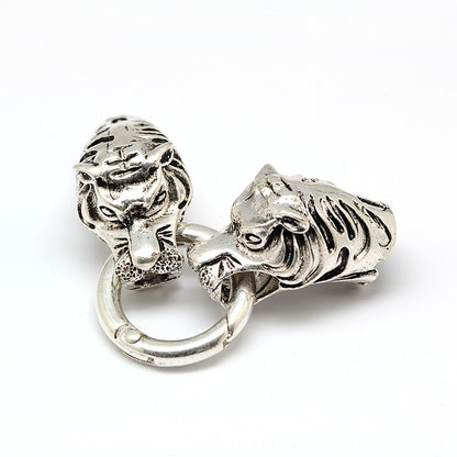 Tiger Head Cord Clasp