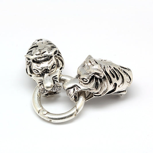 Tiger Head Cord Clasp