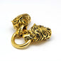 Tiger Head Cord Clasp