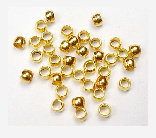 Brass Crimp Beads