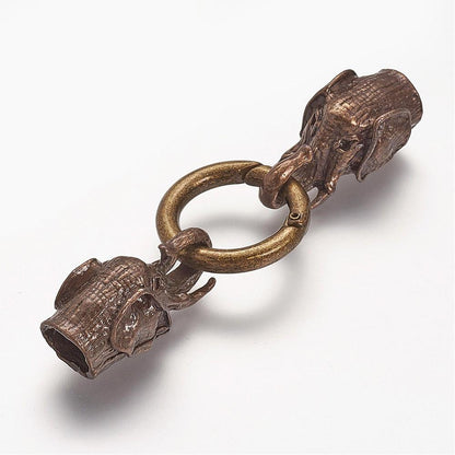 Elephant Head Cord Clasp