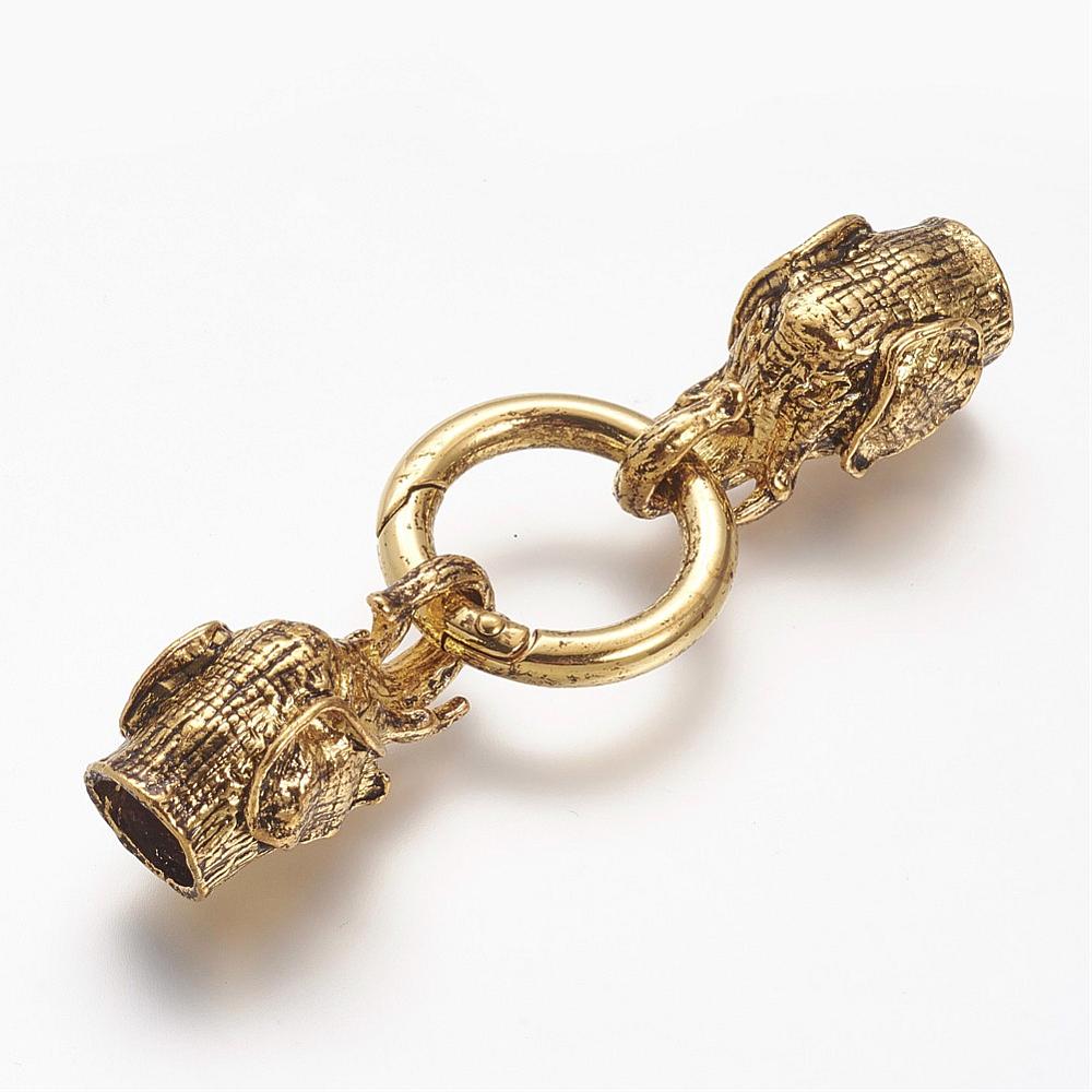 Elephant Head Cord Clasp