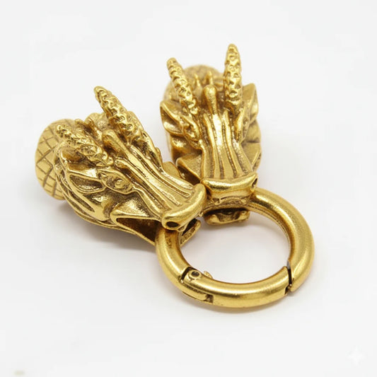 Dragon Head Cord Clasp