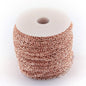 Iron Cross Link Chain - 100 Metre Reel