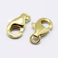 Electroplated 925 Sterling Silver Lobster Clasps
