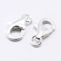 Electroplated 925 Sterling Silver Lobster Clasps