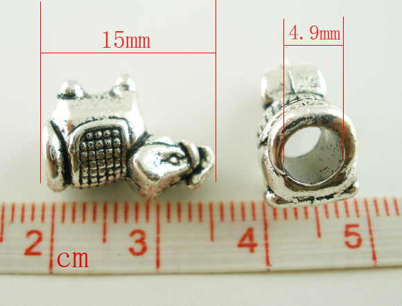 European Style Elephant Bead - 4.5 mm Hole