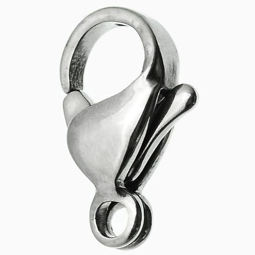 Stainless Steel Lobster Clasps 13 mm x 8 mm