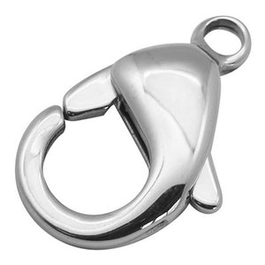 Large Stainless Steel Lobster Clasps - Pack of 5 or 200 - FindPak