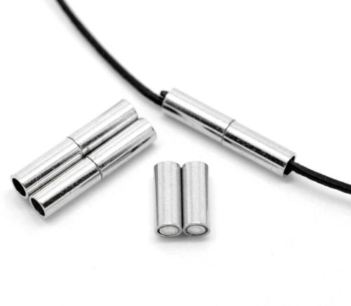 Magnetic Column Cord Clasps for 3 mm Cord