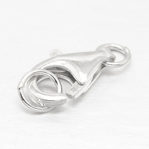 Sterling Silver Lobster Clasps 13 mm x 8 mm x 3 mm