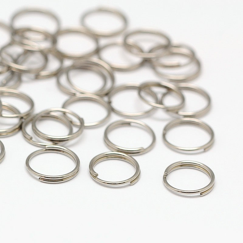 Stainless Steel Split Rings 8 mm