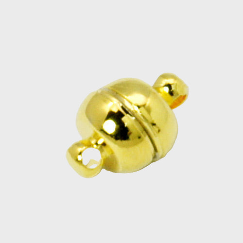 Oval Magnetic Clasps (Silver or Gold) 11 x 7 mm - Pack of 100 - FindPak