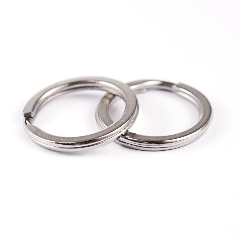 Stainless Steel Flat Key Rings